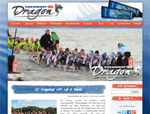 Tablet Screenshot of pneumantdragon.de